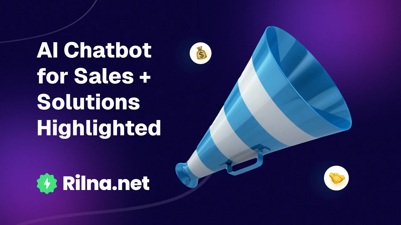 AI Chatbot for Sales: Improve Your Lead Generation and Conversions + Solutions Highlighted featured image