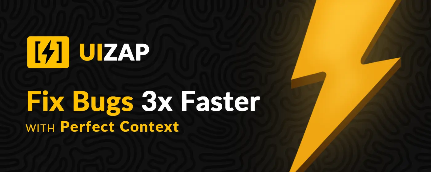 UI Zap: Bug reporting made simple dashboard or landing page image
